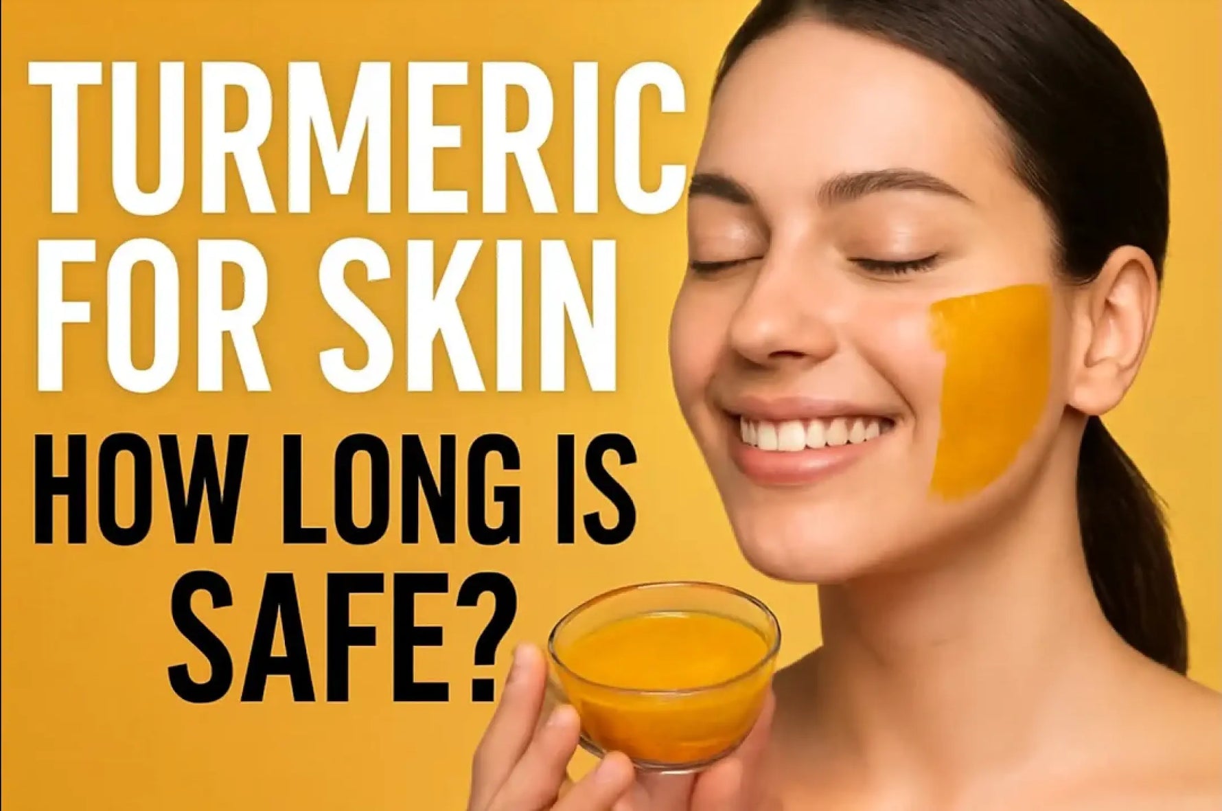 How Long To Leave Turmeric On Your Face