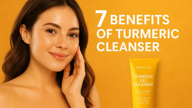7 Powerful Benefits of Using AMVital Turmeric Gel Cleanser Daily