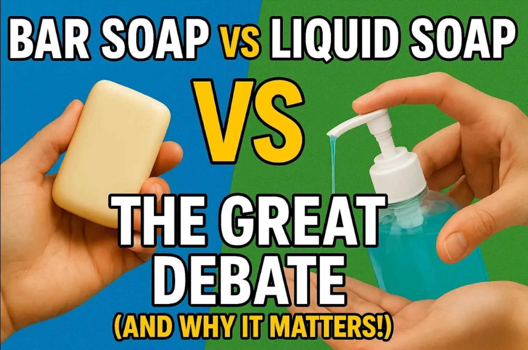 Bar Soap Vs Liquid Soap: The Ultimate Skin Showdown