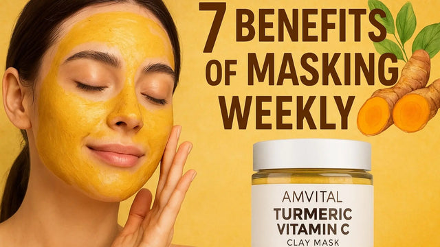 7 Powerful Benefits of Using AMVital Turmeric Vitamin C Clay Mask Weekly