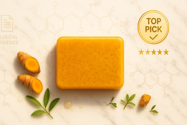 Best Turmeric Kojic Acid Soap: Clinical Evidence, Benefits & AMVital’s Top Pick