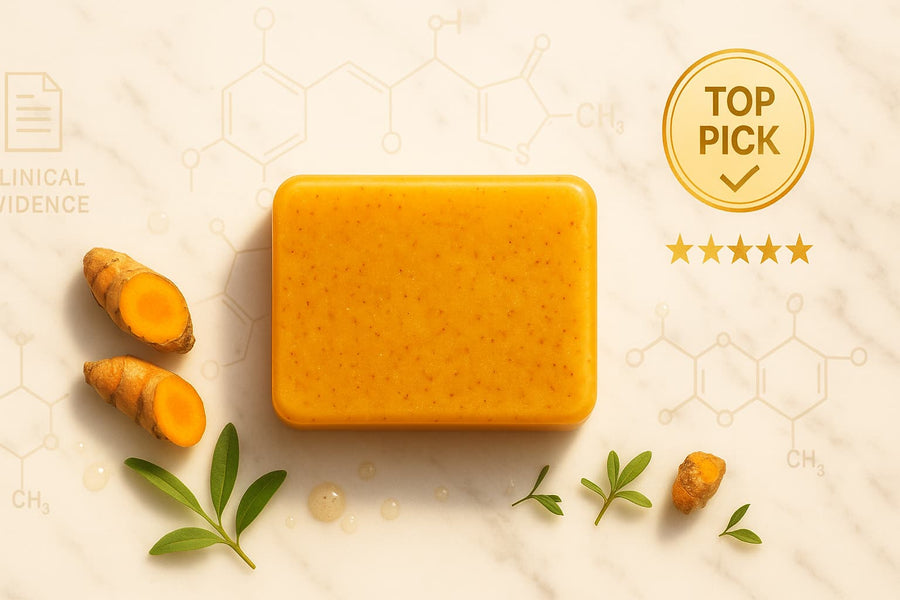 Best Turmeric Kojic Acid Soap: Clinical Evidence, Benefits & AMVital’s Top Pick