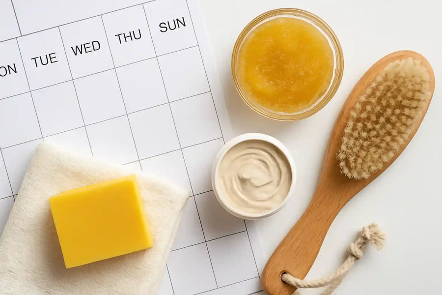 The Complete Body Exfoliation Schedule: Your Weekly Calendar for Brighter, Smoother Skin