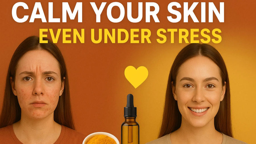 How Stress Affects Your Skin + Turmeric's Calming Role