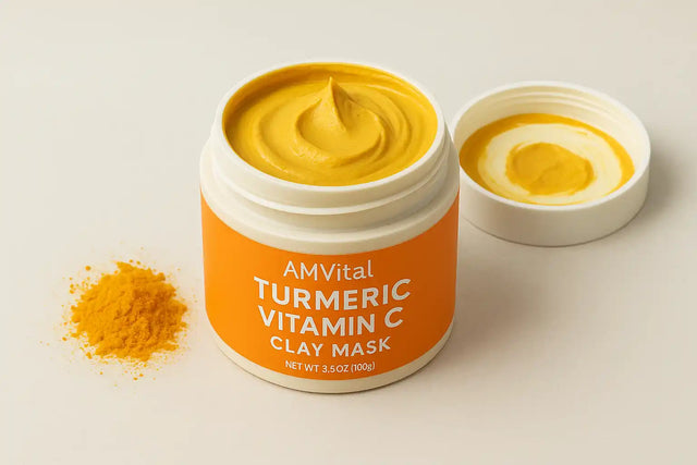 How to Use AMVital Turmeric Vitamin C Clay Mask for Maximum Glow