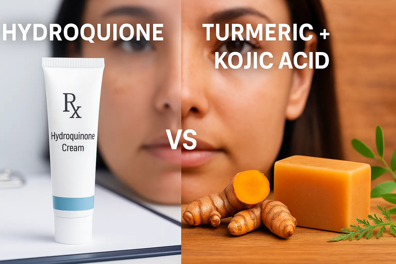 Hydroquinone vs Turmeric + Kojic Acid: Which Fades Dark Spots Faster—and Safest—for Your Skin?