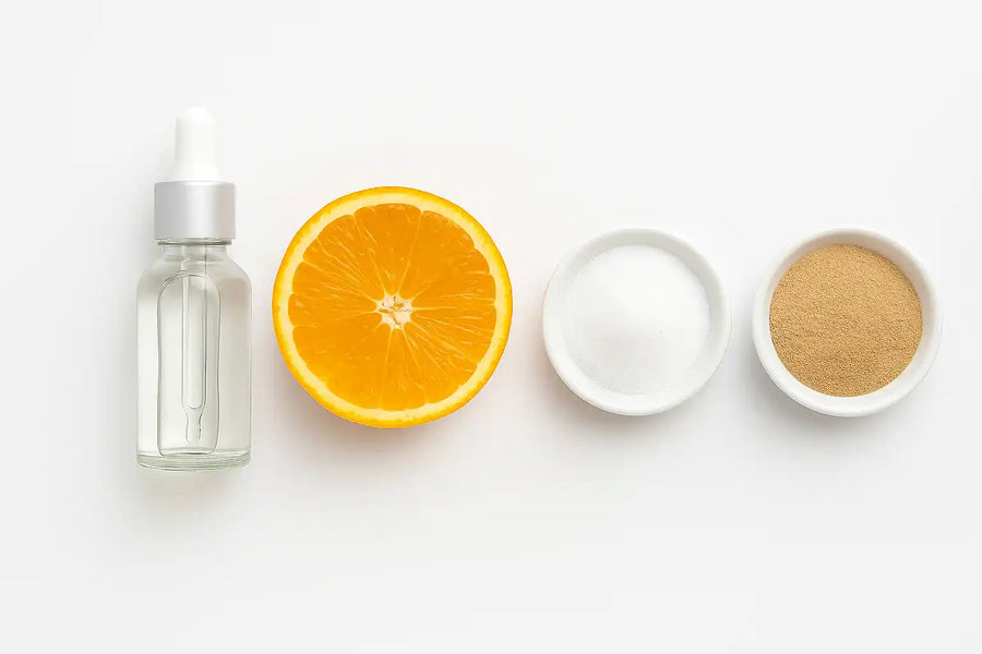 Kojic Acid vs. Vitamin C vs. Alpha Arbutin vs. Licorice Root: Expert Comparison
