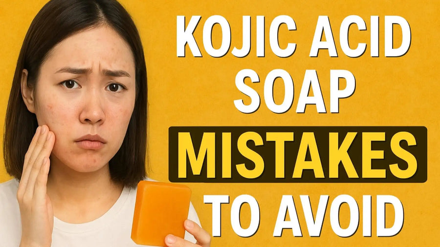 Turmeric Kojic Acid Soap for Hyperpigmentation, Melasma, and Age Spots