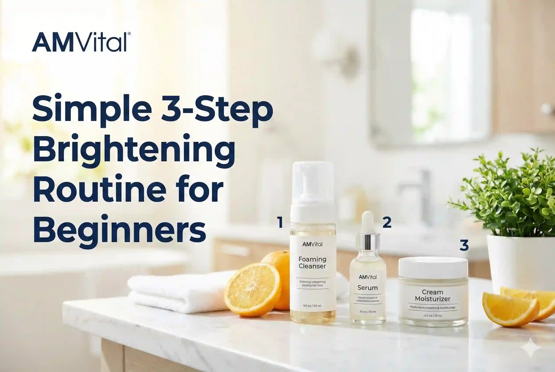 Simple 3-Step Brightening Routine for Beginners