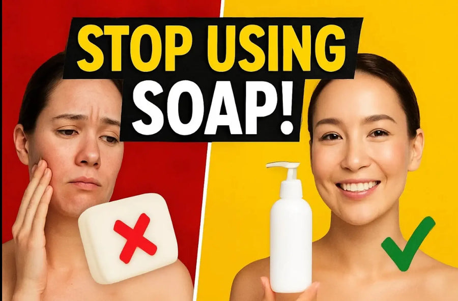 Cleanser Vs Soap Explained! Find Out What’s Right For You