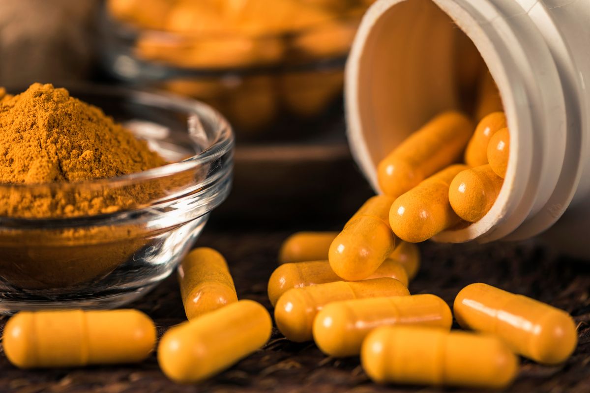 Supplements made from turmeric.