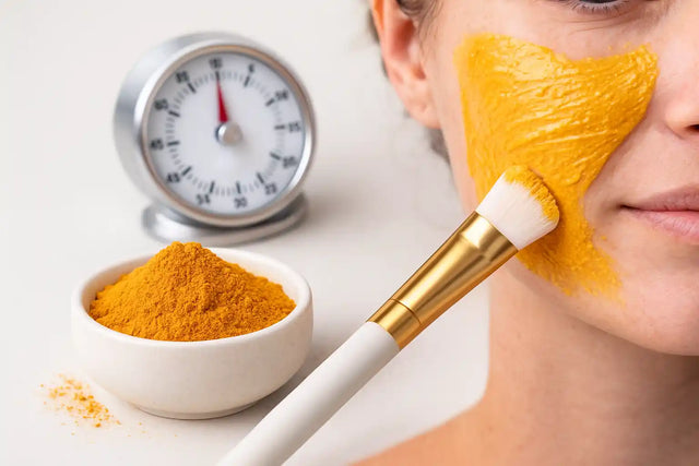 How Long To Leave Turmeric On Your Face