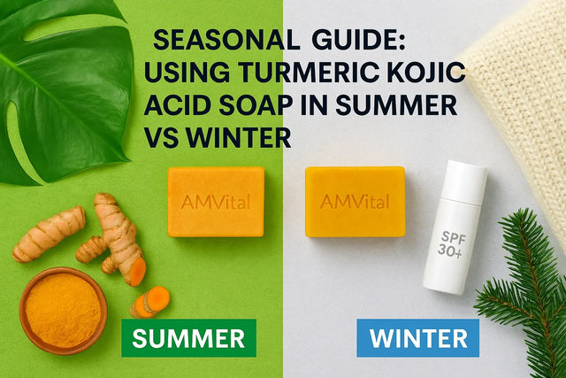 Seasonal Guide: Turmeric Kojic Acid Soap in Summer vs Winter
