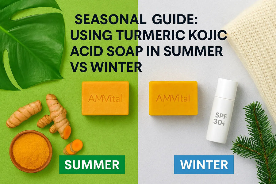 Seasonal Guide: Turmeric Kojic Acid Soap in Summer vs Winter