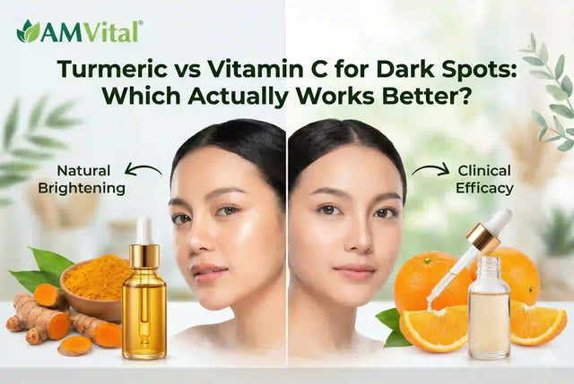 Turmeric vs Vitamin C for Dark Spots: Which Actually Works Better?