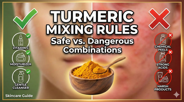 What Cannot Be Mixed With Turmeric: Safe Skincare Combinations Guide