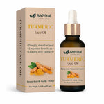 AMVital Turmeric Face Oil bottle on neutral background