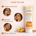 amvital turmeric face scrub how to use