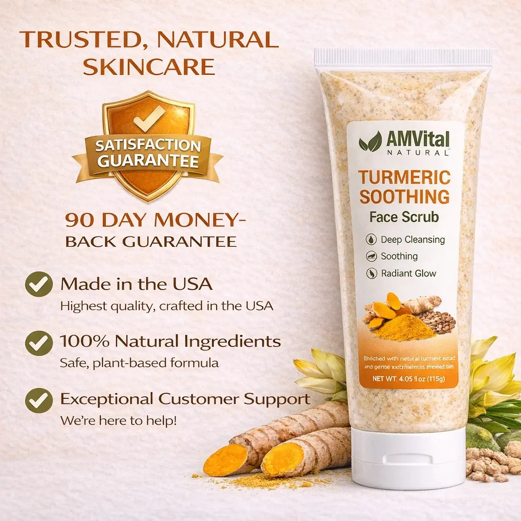 amvital turmeric face scrub trust