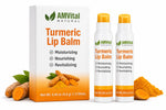 AMVital Turmeric Lip Balm 2-Pack — moisturizing turmeric lip balm