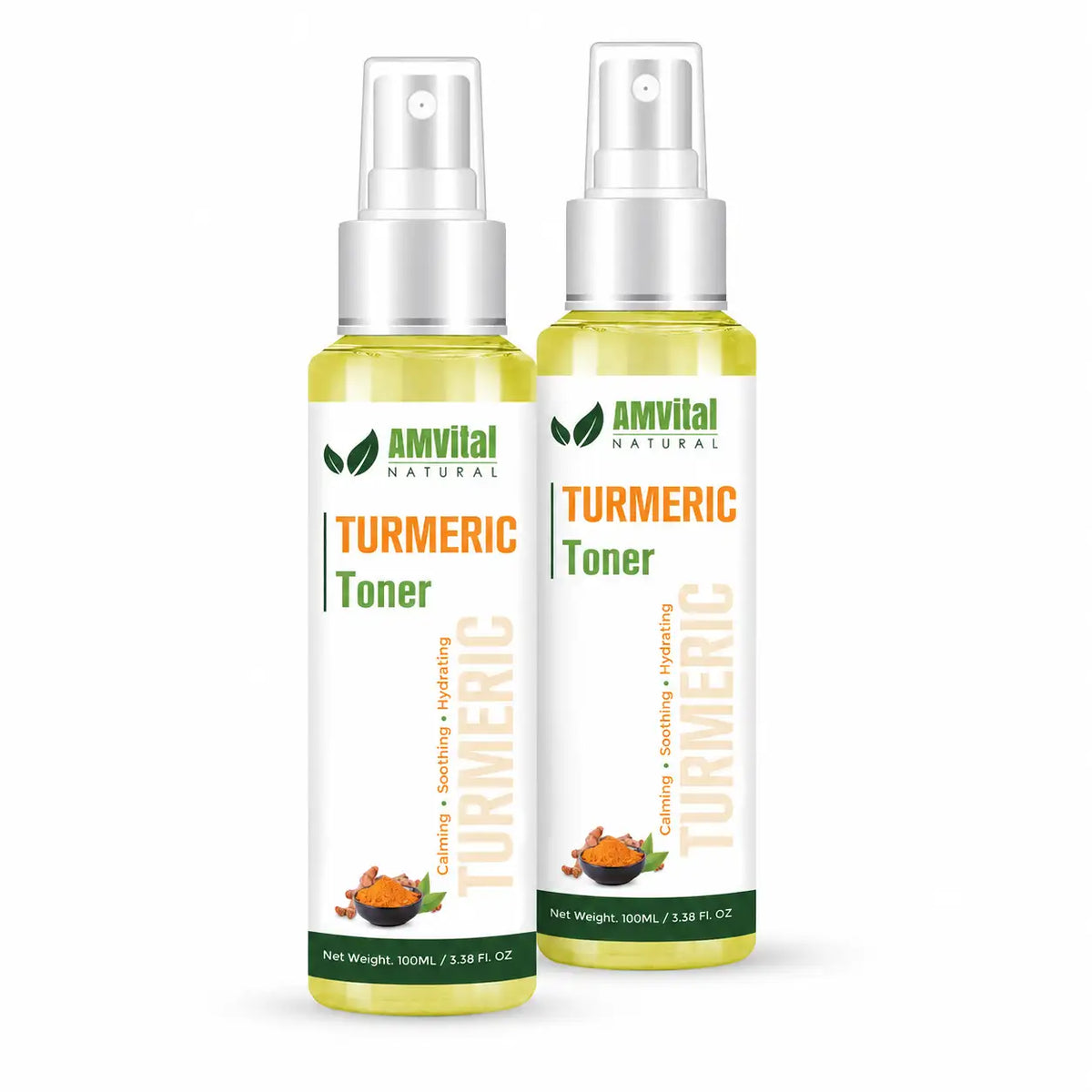 AMVital Turmeric Toner — 2-bottle value pack