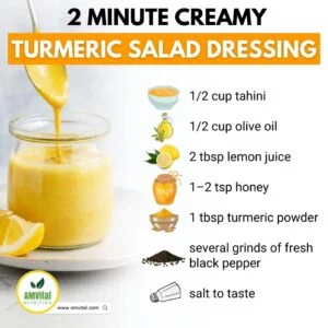 turmeric salad for immune system