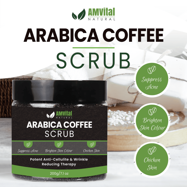 Amvital coffee body scrub