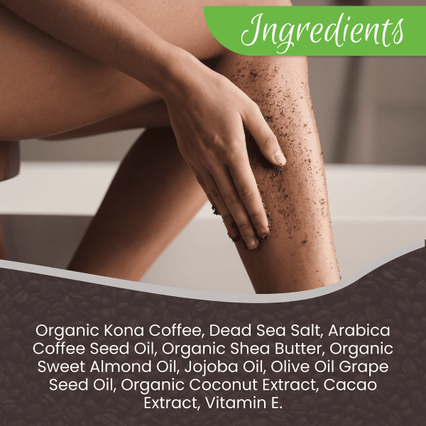 Amvital coffee body scrub