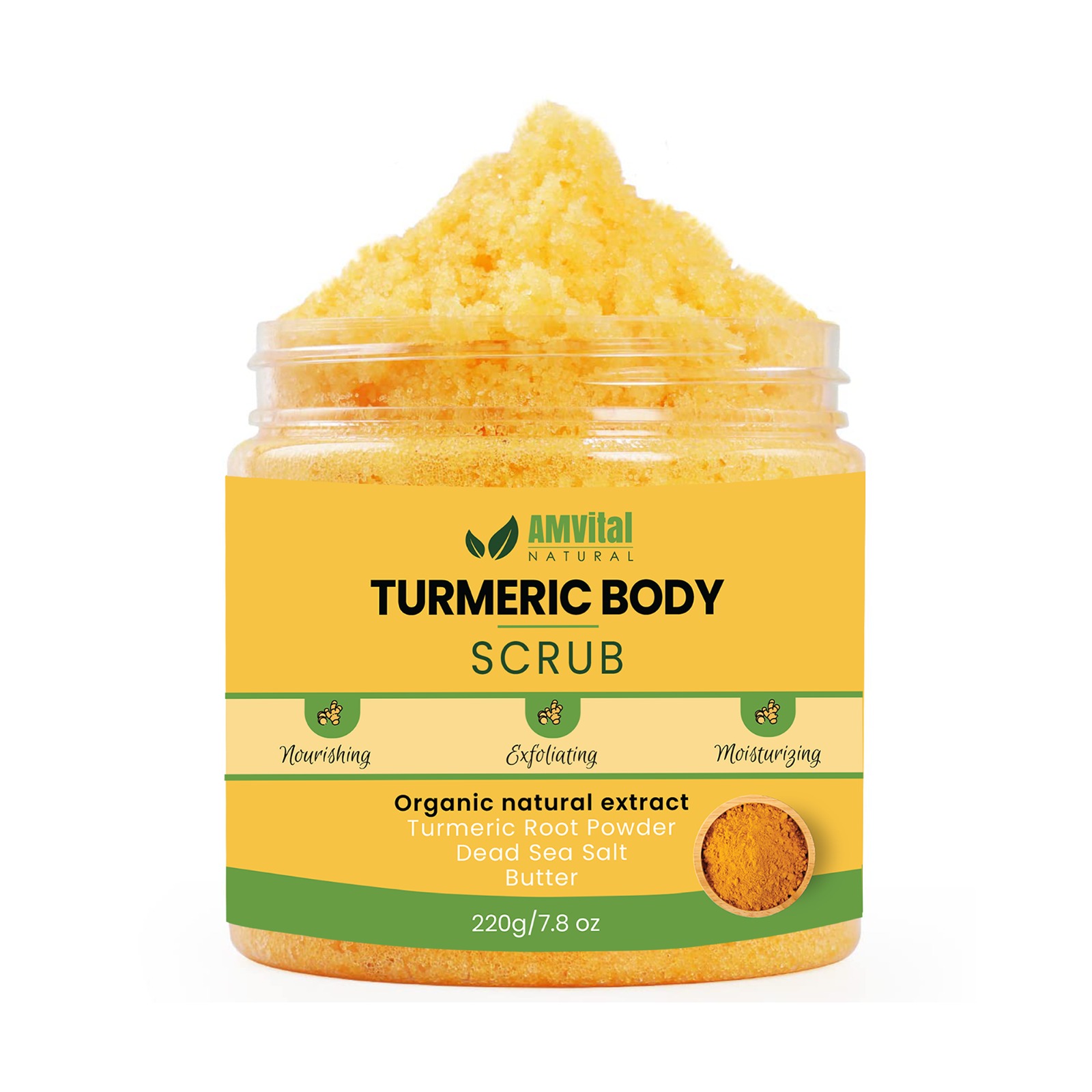 turmeric scrub