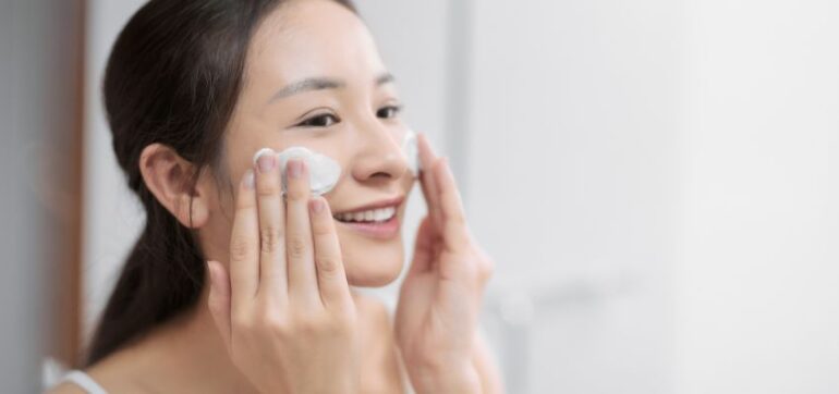 Start by cleansing your face with a gentle cleanser to remove dirt, oil, and makeup. This step preps your skin to soak up the following products better. A gentle cleanser is crucial to avoid stripping away natural oils, which can cause irritation.