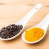 A tablespoon of turmeric and black pepper.