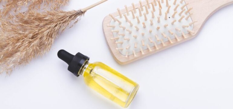 Hair serums create a protective barrier around each strand. They shield your hair from harmful UV rays, excessive heat, and environmental pollutants.