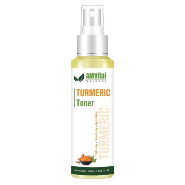 AMVital turmeric toner product image.