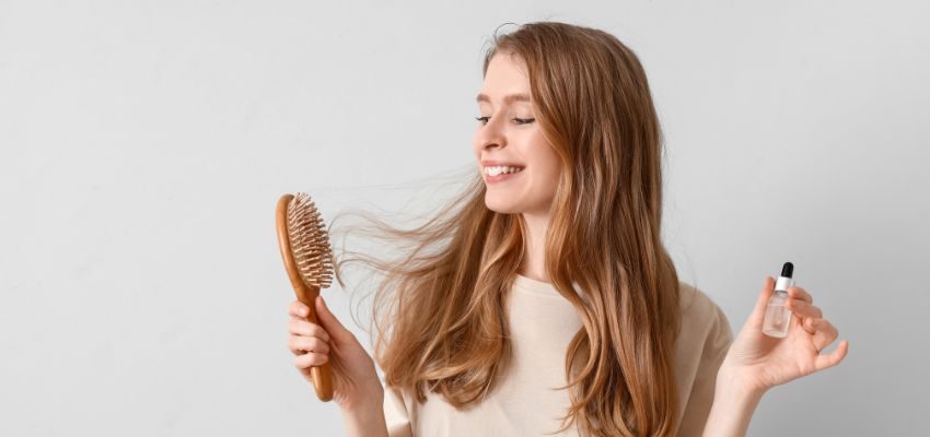 A woman eating sweet foods to get rid of salty taste in mouth.