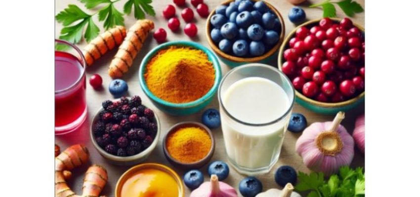 A woman eating sweet foods to get rid of salty taste in mouth.